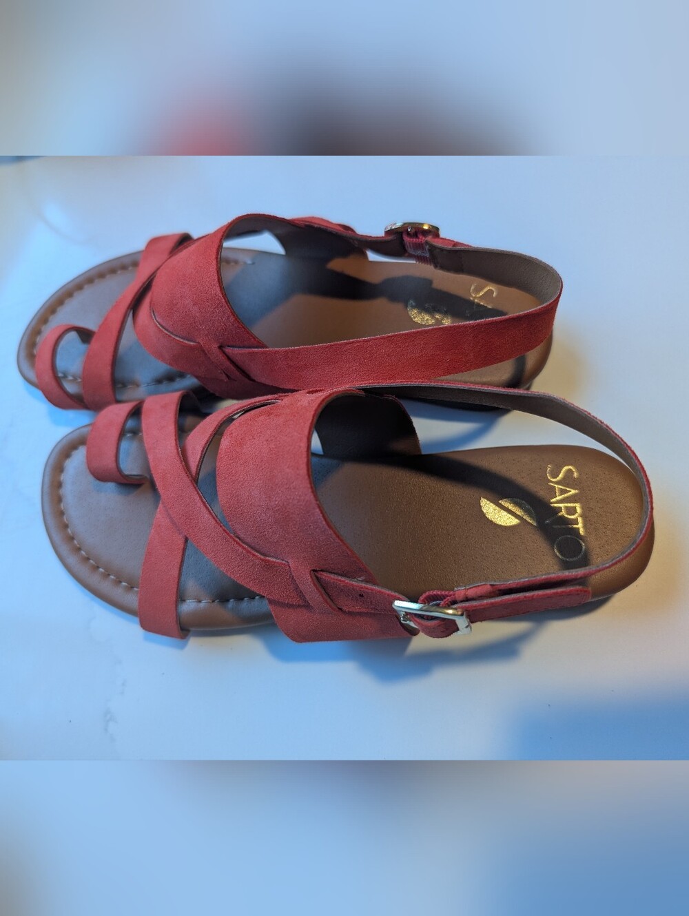 Franco Sarto Suede Sandals